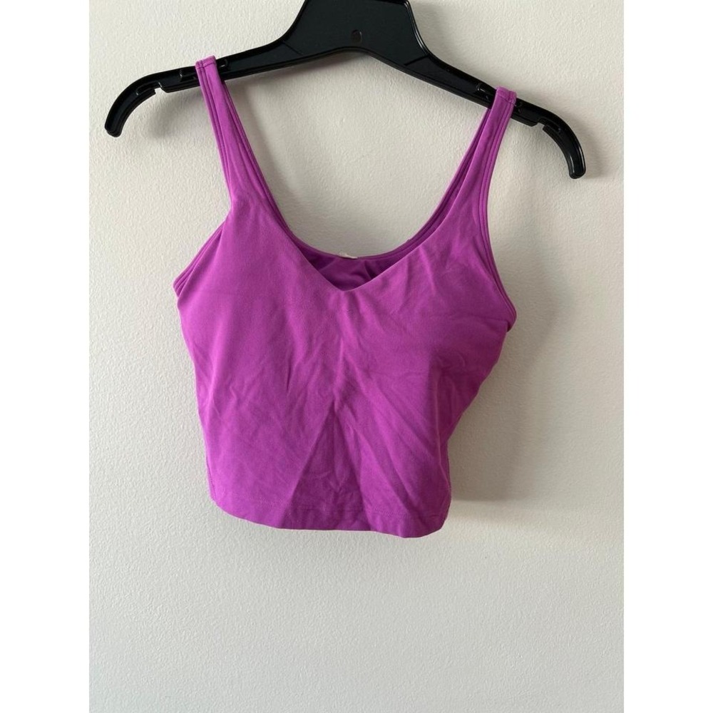 Lululemon Align Tank Top Vivid Plum Size 4